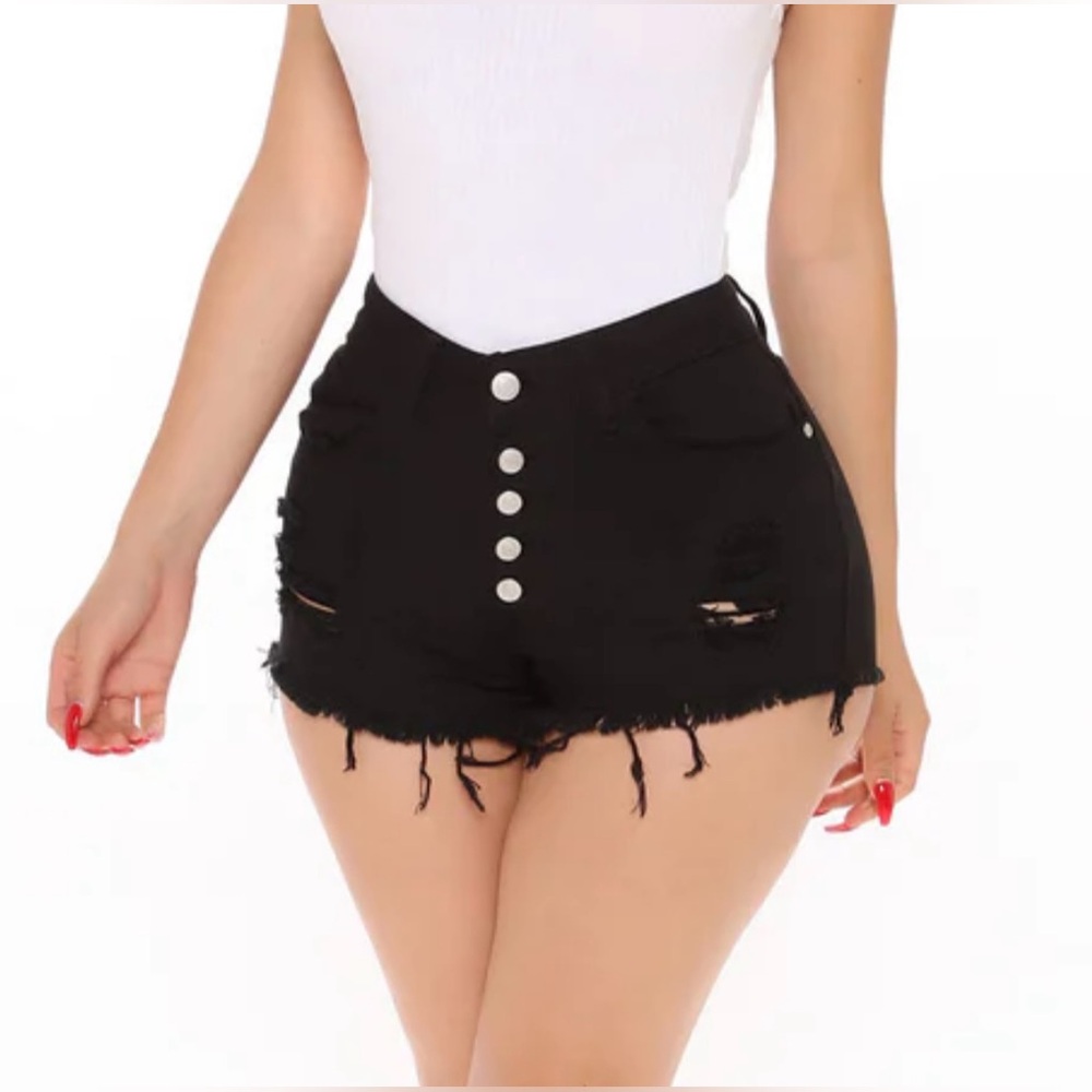 ✨ CLEAR OUT SALE ✨ Fashion Nova / I&M Kylie High Waist Denim Shorts